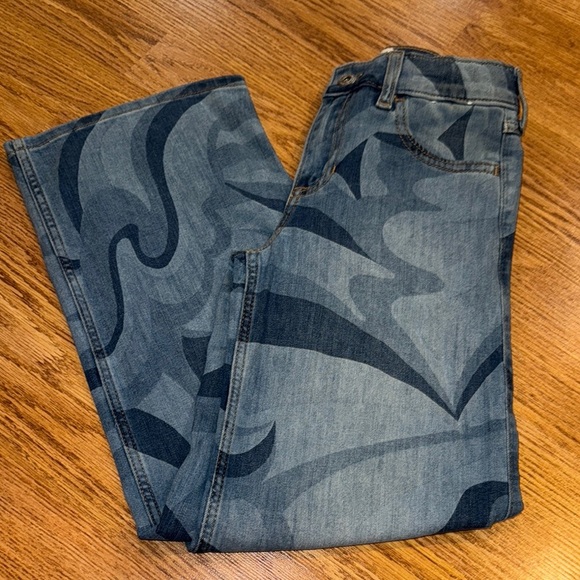 Abercrombie kids Abercrombie & fitch A&F Girls/Kids/Youth 9/10 high wise wide - Picture 1 of 7